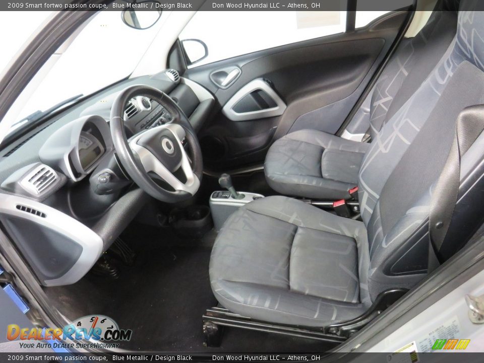 2009 Smart fortwo passion coupe Blue Metallic / Design Black Photo #28