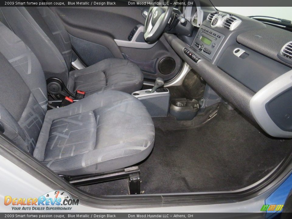 2009 Smart fortwo passion coupe Blue Metallic / Design Black Photo #31