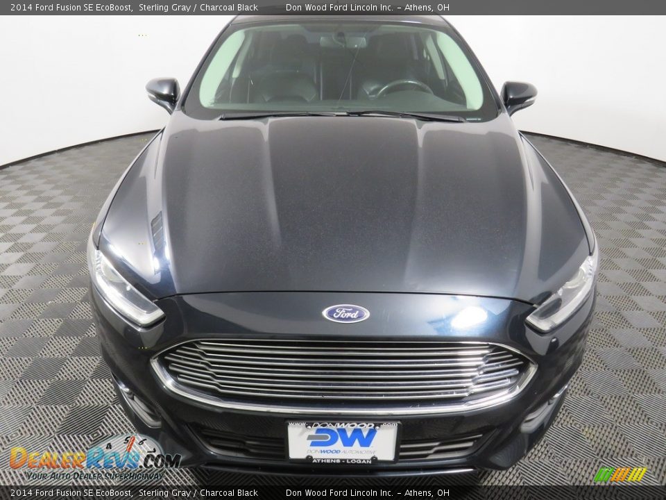 2014 Ford Fusion SE EcoBoost Sterling Gray / Charcoal Black Photo #7