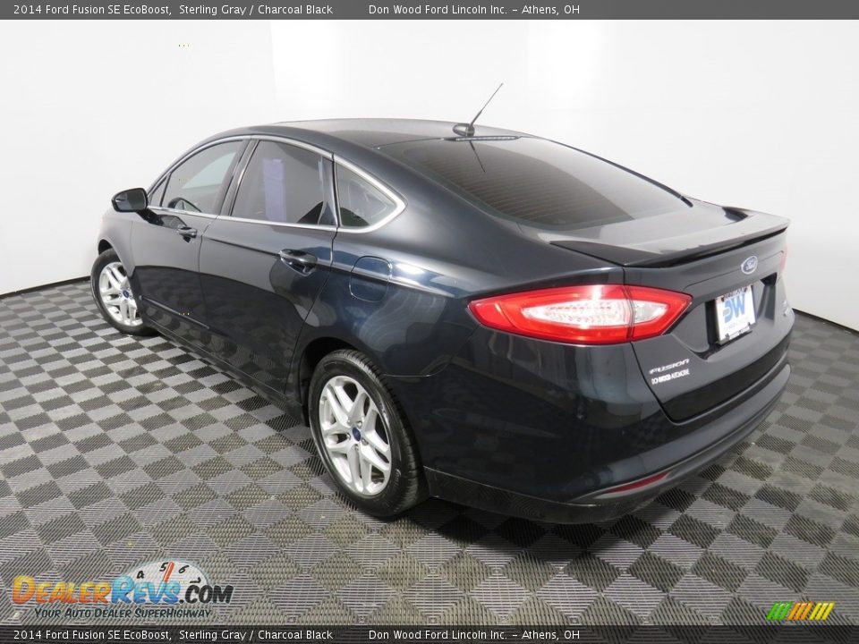 2014 Ford Fusion SE EcoBoost Sterling Gray / Charcoal Black Photo #14