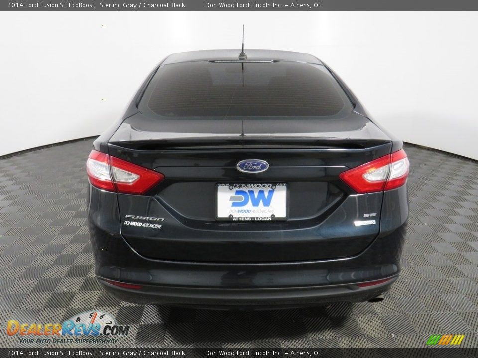 2014 Ford Fusion SE EcoBoost Sterling Gray / Charcoal Black Photo #16