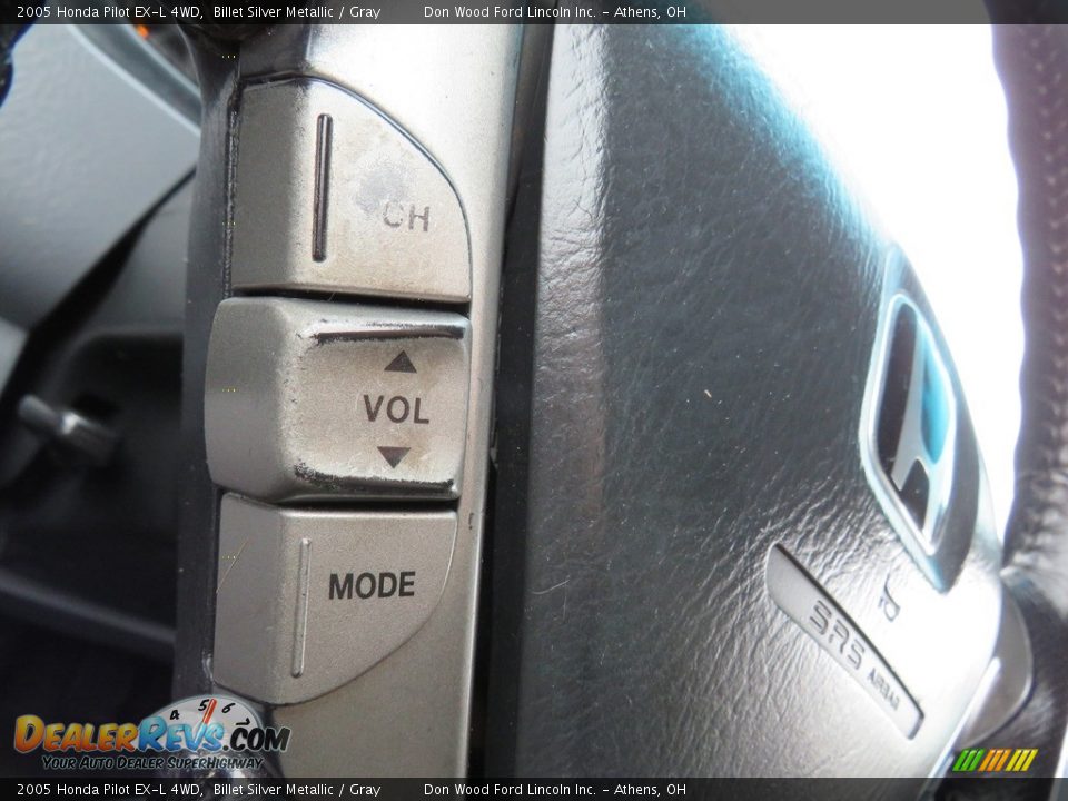 2005 Honda Pilot EX-L 4WD Billet Silver Metallic / Gray Photo #24
