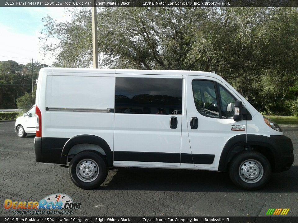 Bright White 2019 Ram ProMaster 1500 Low Roof Cargo Van Photo #6