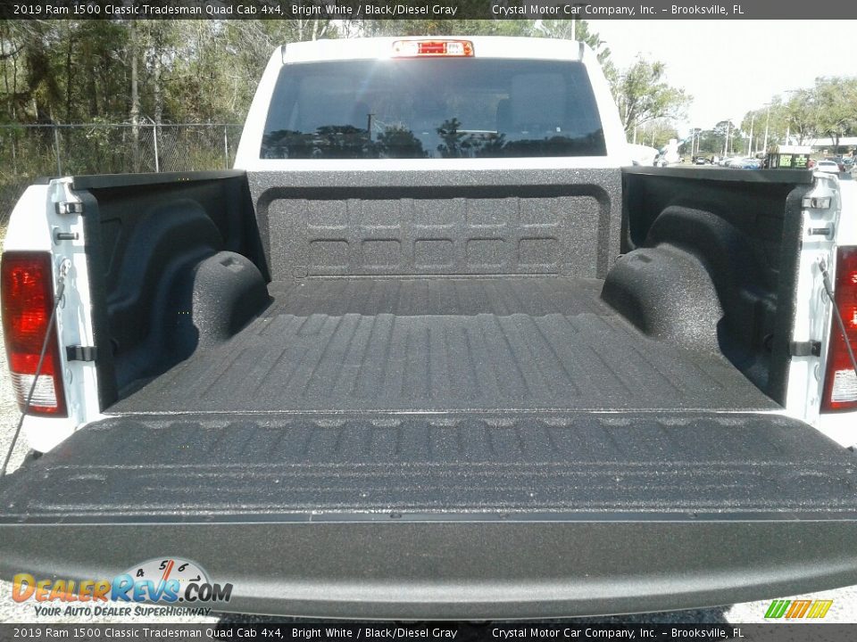 2019 Ram 1500 Classic Tradesman Quad Cab 4x4 Bright White / Black/Diesel Gray Photo #19