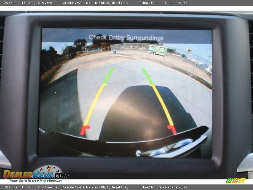 2017 Ram 1500 Big Horn Crew Cab Granite Crystal Metallic / Black/Diesel Gray Photo #12