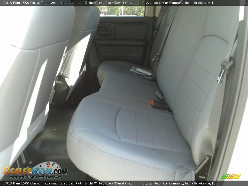 2019 Ram 1500 Classic Tradesman Quad Cab 4x4 Bright White / Black/Diesel Gray Photo #10