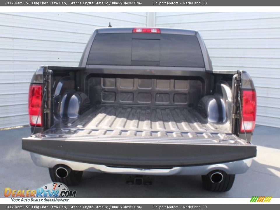 2017 Ram 1500 Big Horn Crew Cab Granite Crystal Metallic / Black/Diesel Gray Photo #20