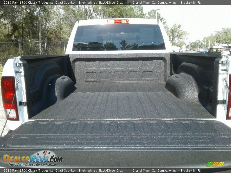 2019 Ram 1500 Classic Tradesman Quad Cab 4x4 Bright White / Black/Diesel Gray Photo #19