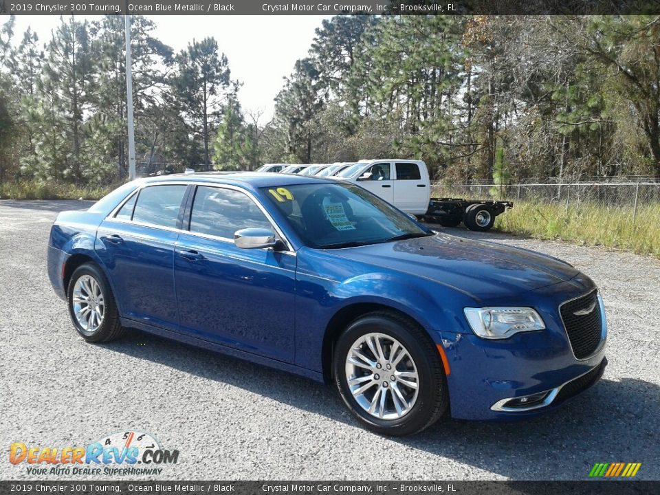 2019 Chrysler 300 Touring Ocean Blue Metallic / Black Photo #7