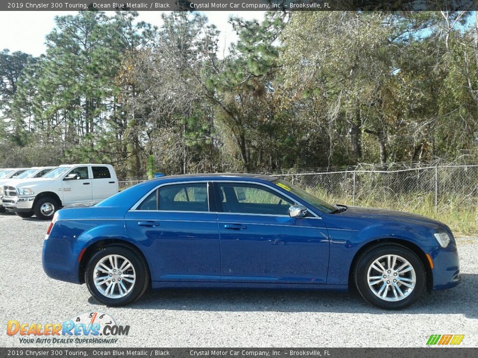 2019 Chrysler 300 Touring Ocean Blue Metallic / Black Photo #6