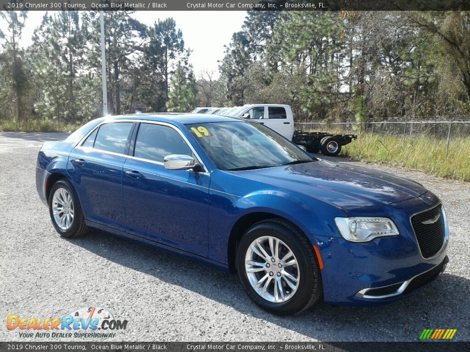 2019 Chrysler 300 Touring Ocean Blue Metallic / Black Photo #7