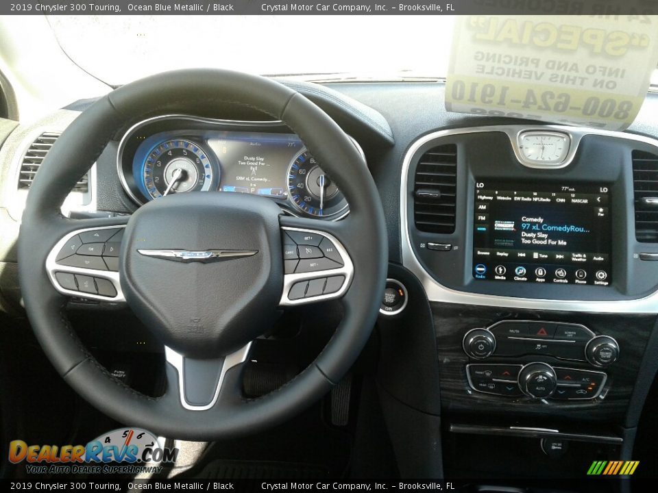 2019 Chrysler 300 Touring Ocean Blue Metallic / Black Photo #13