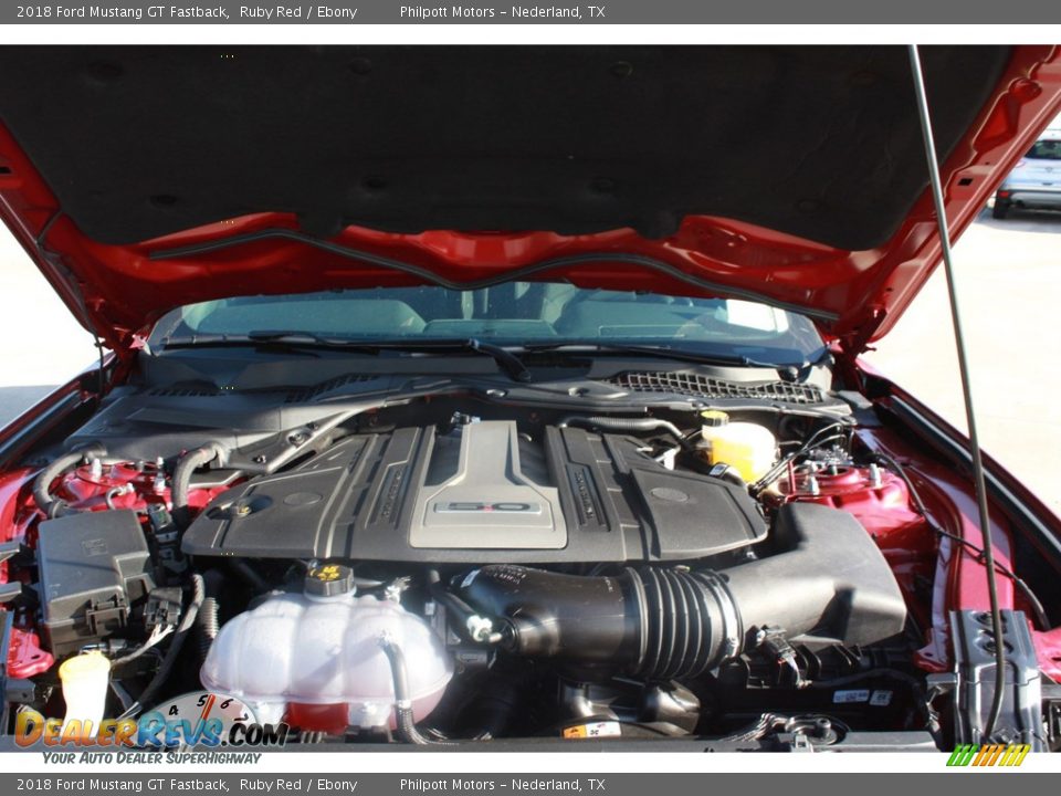 2018 Ford Mustang GT Fastback Ruby Red / Ebony Photo #31