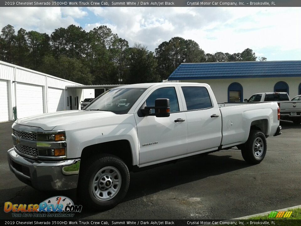 2019 Chevrolet Silverado 3500HD Work Truck Crew Cab Summit White / Dark Ash/Jet Black Photo #1