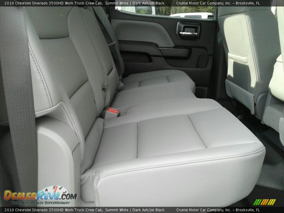 2019 Chevrolet Silverado 3500HD Work Truck Crew Cab Summit White / Dark Ash/Jet Black Photo #11