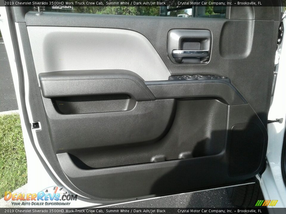 2019 Chevrolet Silverado 3500HD Work Truck Crew Cab Summit White / Dark Ash/Jet Black Photo #17