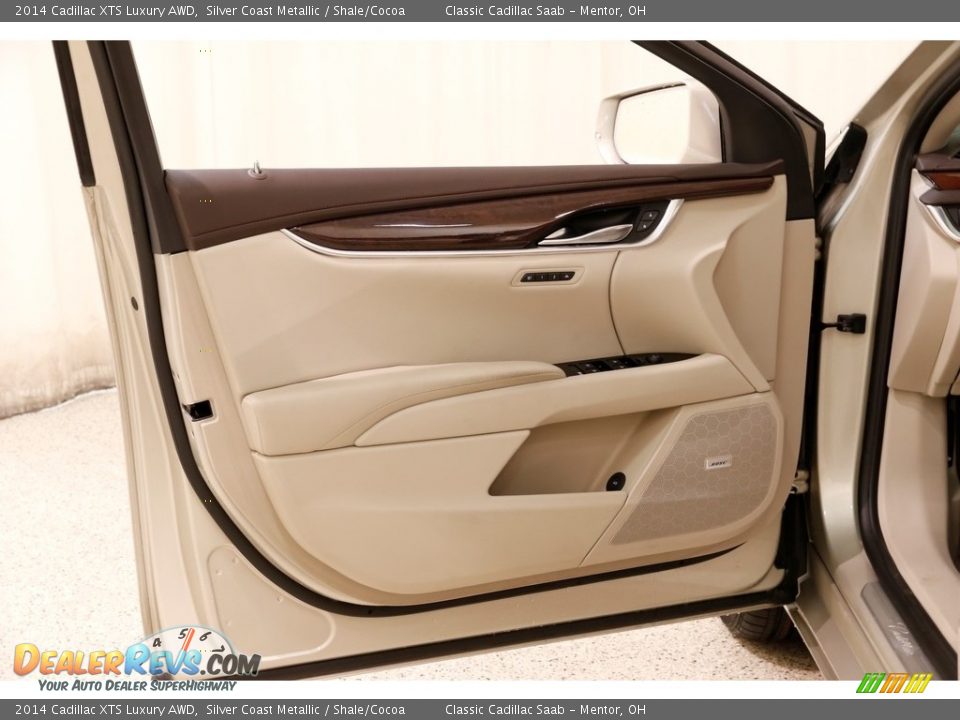 2014 Cadillac XTS Luxury AWD Silver Coast Metallic / Shale/Cocoa Photo #4