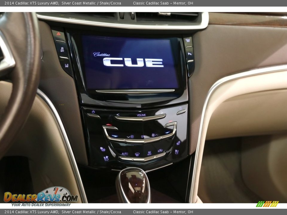 2014 Cadillac XTS Luxury AWD Silver Coast Metallic / Shale/Cocoa Photo #10