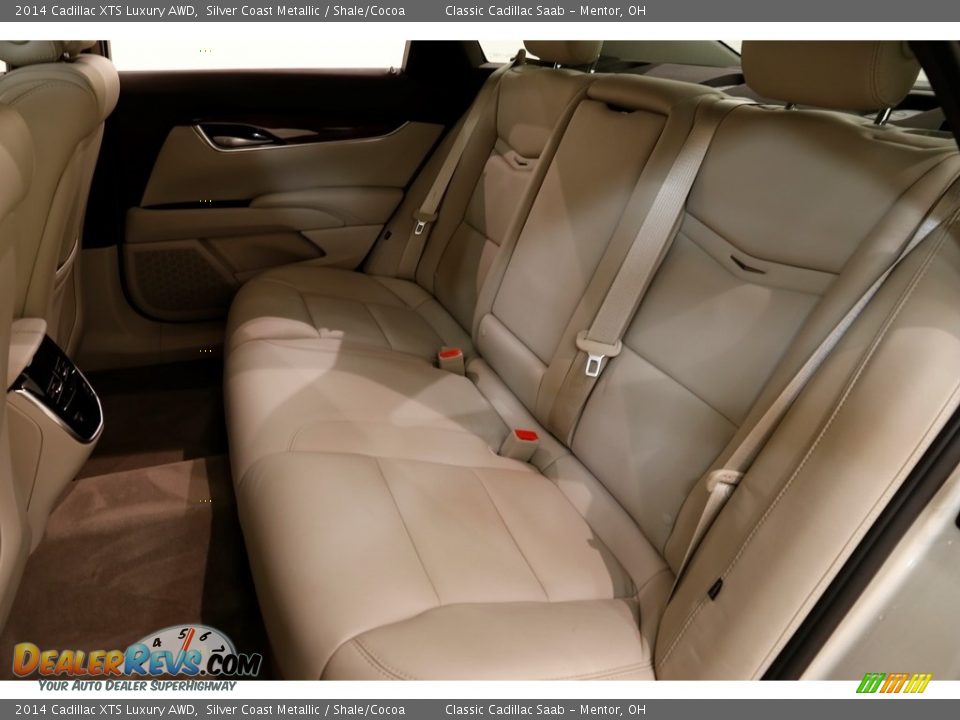 2014 Cadillac XTS Luxury AWD Silver Coast Metallic / Shale/Cocoa Photo #19