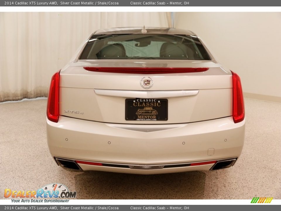 2014 Cadillac XTS Luxury AWD Silver Coast Metallic / Shale/Cocoa Photo #21