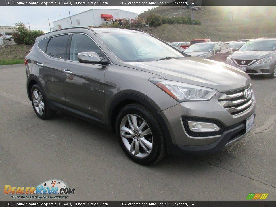 2013 Hyundai Santa Fe Sport 2.0T AWD Mineral Gray / Black Photo #2