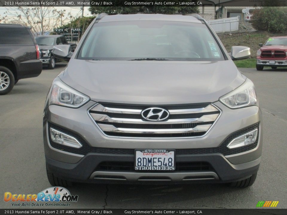 2013 Hyundai Santa Fe Sport 2.0T AWD Mineral Gray / Black Photo #3