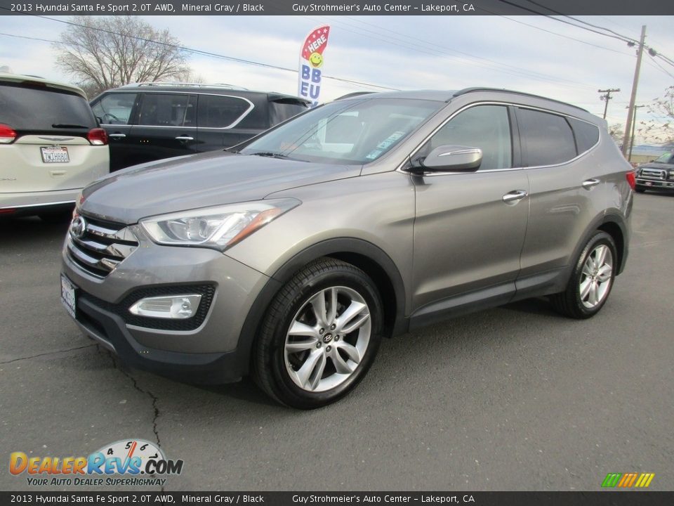 2013 Hyundai Santa Fe Sport 2.0T AWD Mineral Gray / Black Photo #4
