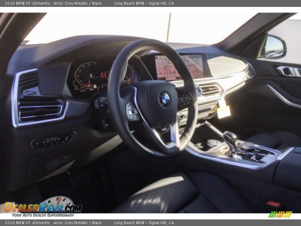 2019 BMW X5 xDrive40i Arctic Grey Metallic / Black Photo #4