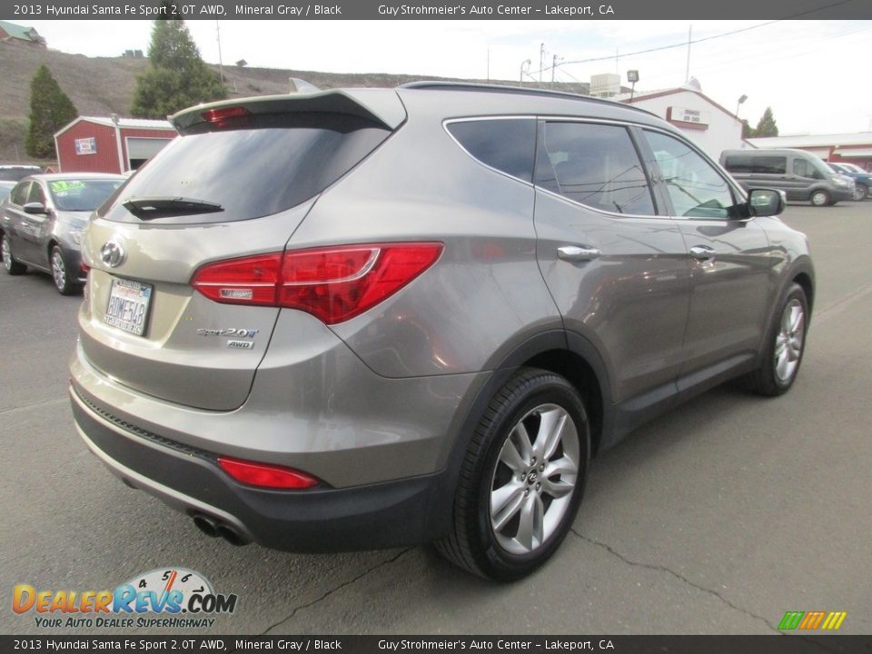 2013 Hyundai Santa Fe Sport 2.0T AWD Mineral Gray / Black Photo #6