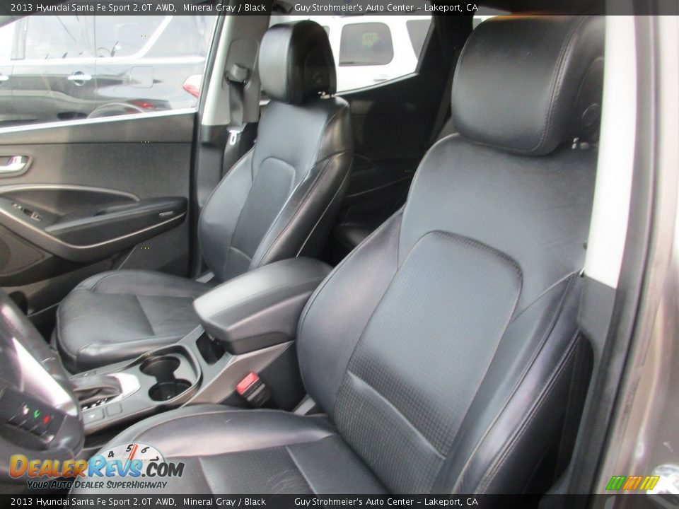 2013 Hyundai Santa Fe Sport 2.0T AWD Mineral Gray / Black Photo #9