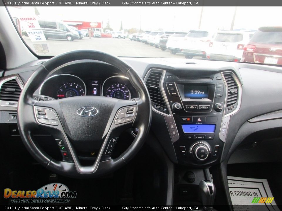 2013 Hyundai Santa Fe Sport 2.0T AWD Mineral Gray / Black Photo #12