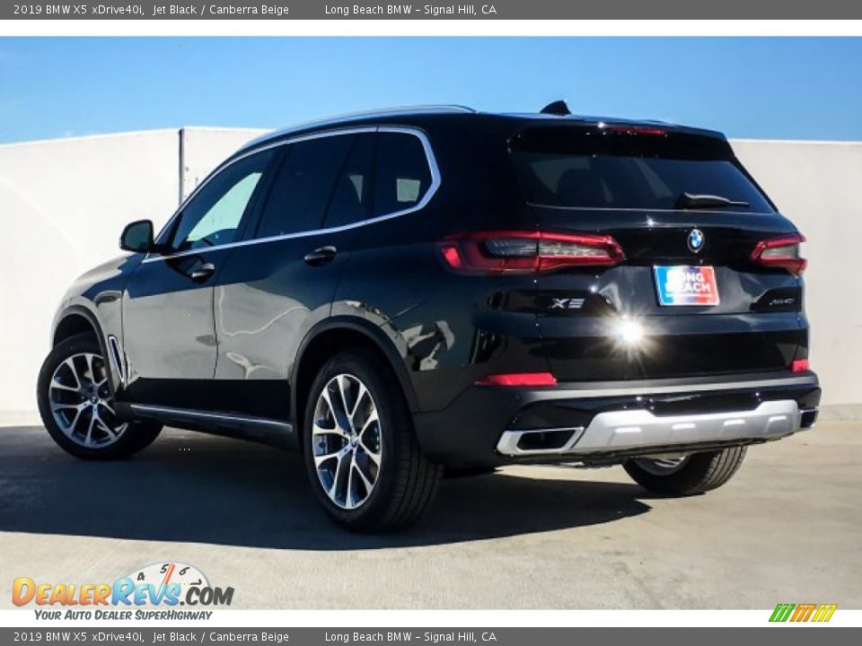 2019 BMW X5 xDrive40i Jet Black / Canberra Beige Photo #2