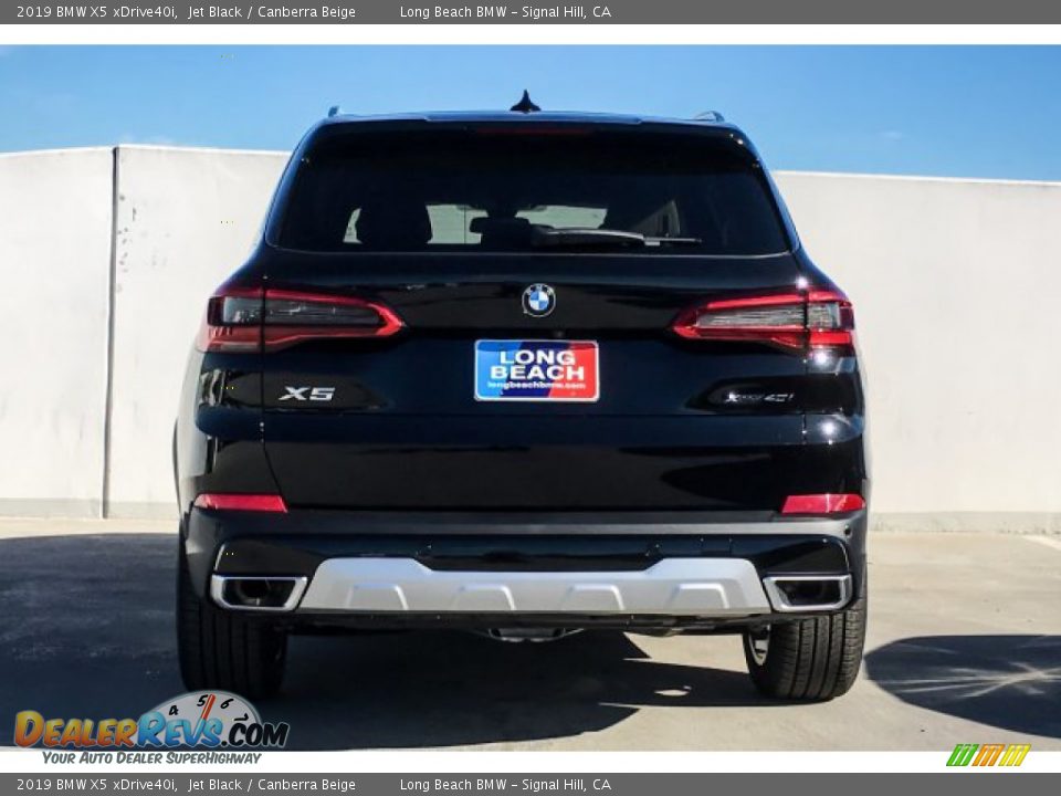 2019 BMW X5 xDrive40i Jet Black / Canberra Beige Photo #3