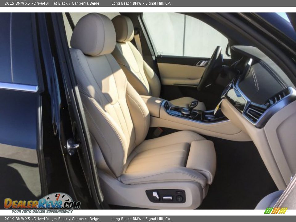 2019 BMW X5 xDrive40i Jet Black / Canberra Beige Photo #5