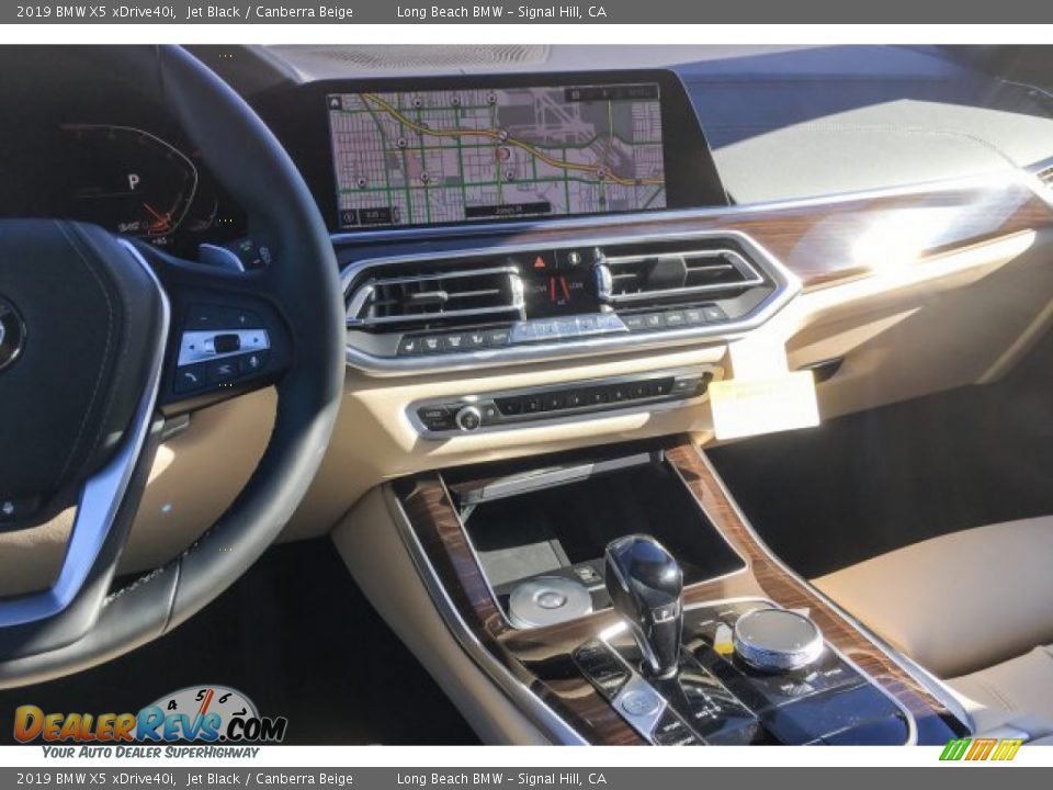 2019 BMW X5 xDrive40i Jet Black / Canberra Beige Photo #6