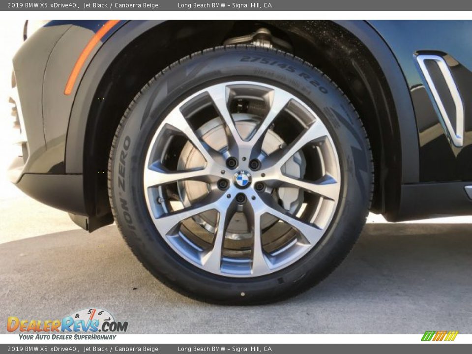 2019 BMW X5 xDrive40i Jet Black / Canberra Beige Photo #9