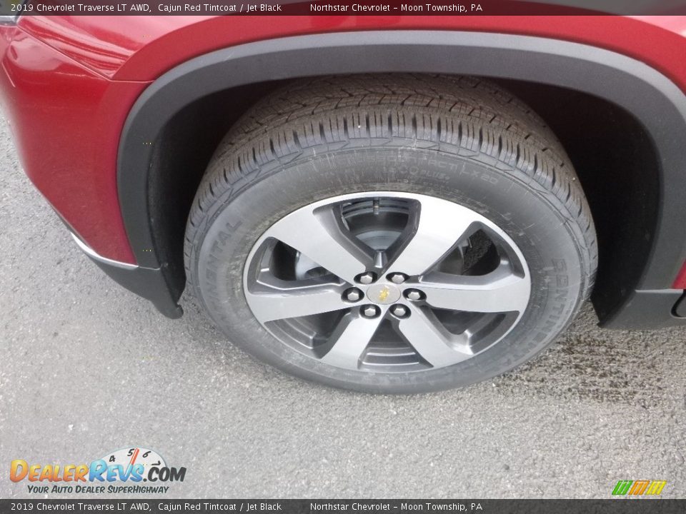 2019 Chevrolet Traverse LT AWD Cajun Red Tintcoat / Jet Black Photo #2