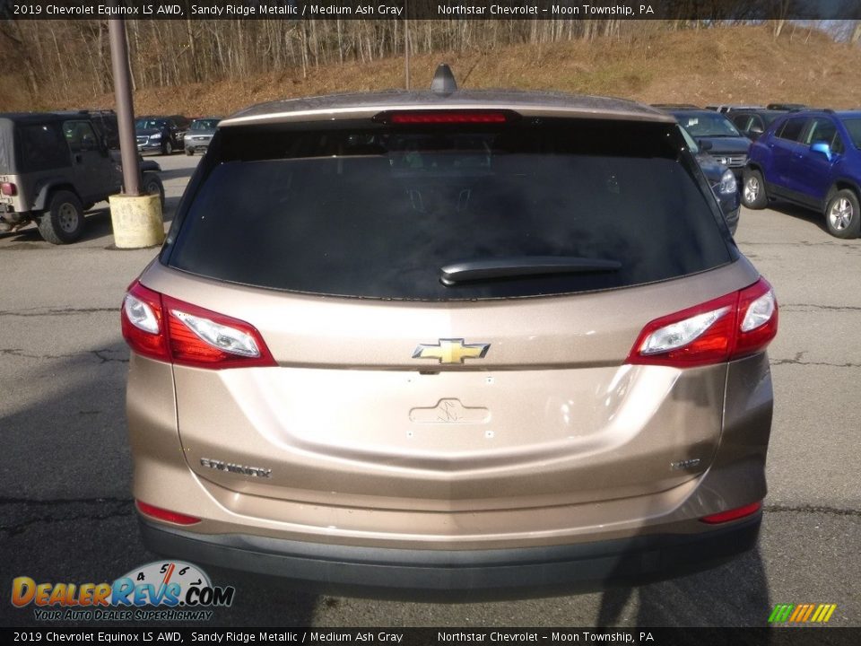 2019 Chevrolet Equinox LS AWD Sandy Ridge Metallic / Medium Ash Gray Photo #4