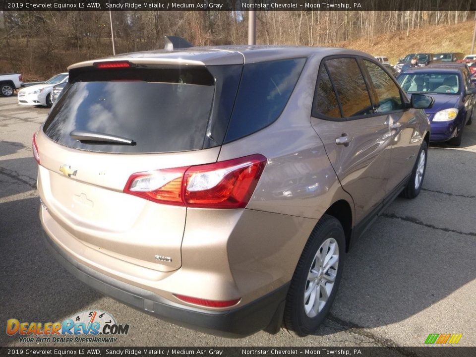 2019 Chevrolet Equinox LS AWD Sandy Ridge Metallic / Medium Ash Gray Photo #5