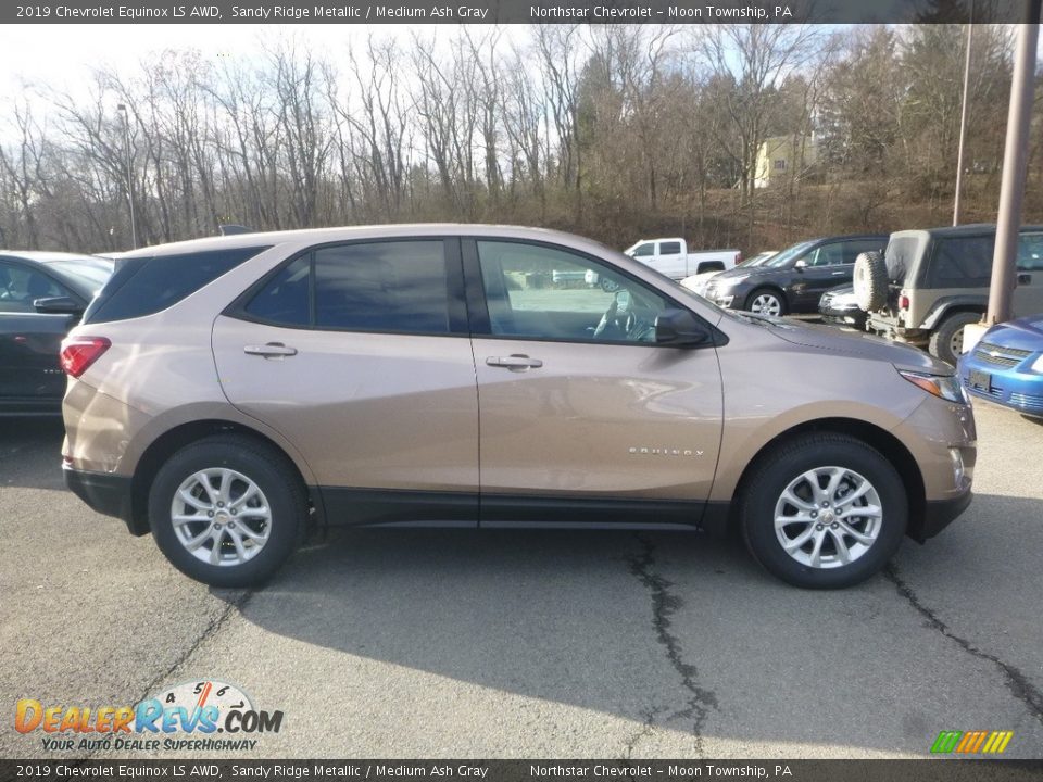 2019 Chevrolet Equinox LS AWD Sandy Ridge Metallic / Medium Ash Gray Photo #6