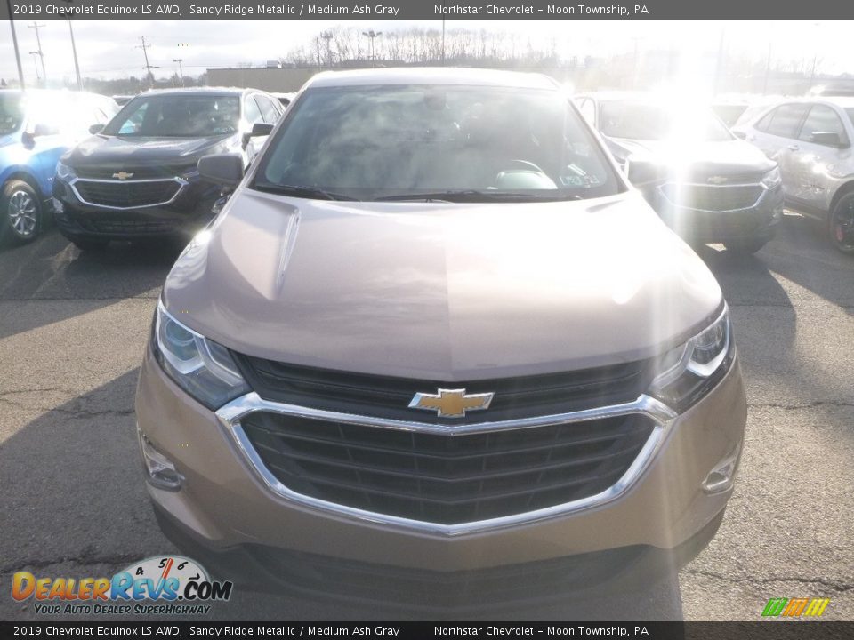 2019 Chevrolet Equinox LS AWD Sandy Ridge Metallic / Medium Ash Gray Photo #8