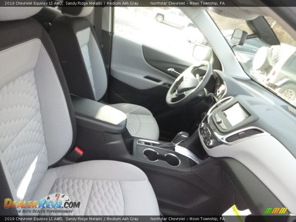 2019 Chevrolet Equinox LS AWD Sandy Ridge Metallic / Medium Ash Gray Photo #10