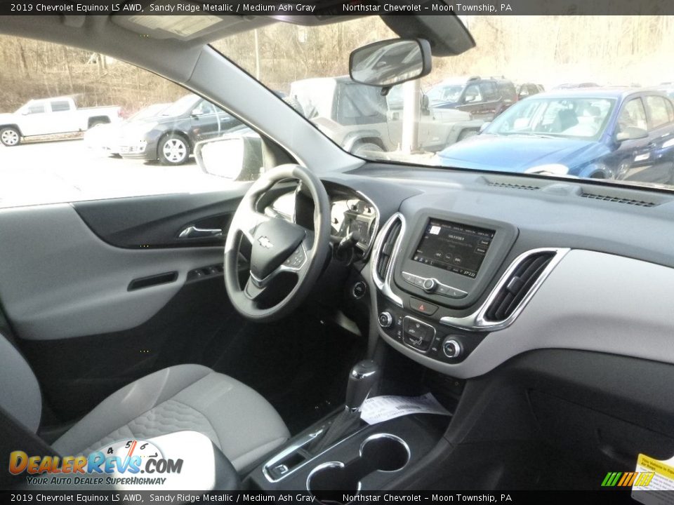2019 Chevrolet Equinox LS AWD Sandy Ridge Metallic / Medium Ash Gray Photo #11
