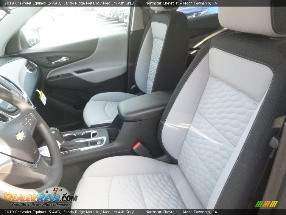 2019 Chevrolet Equinox LS AWD Sandy Ridge Metallic / Medium Ash Gray Photo #15