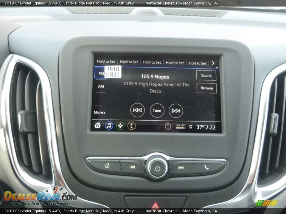 2019 Chevrolet Equinox LS AWD Sandy Ridge Metallic / Medium Ash Gray Photo #17