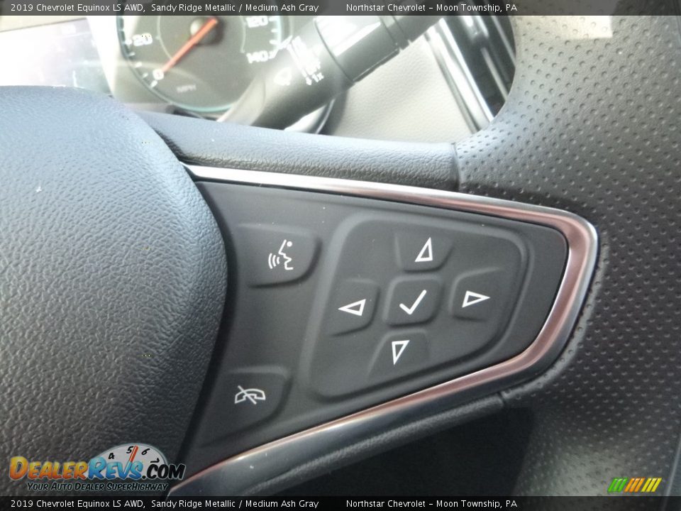 2019 Chevrolet Equinox LS AWD Sandy Ridge Metallic / Medium Ash Gray Photo #19