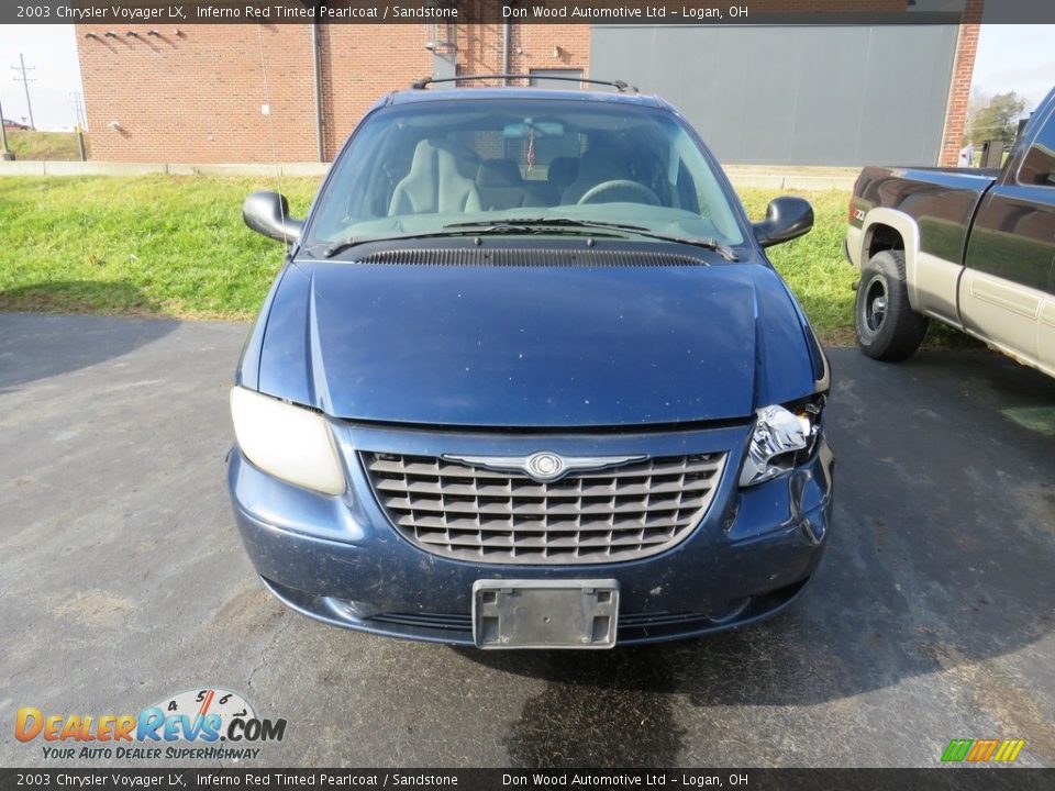 2003 Chrysler Voyager LX Inferno Red Tinted Pearlcoat / Sandstone Photo #6