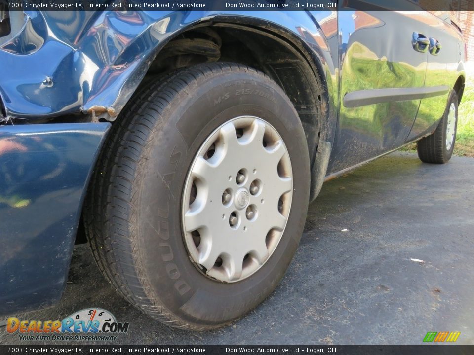 2003 Chrysler Voyager LX Inferno Red Tinted Pearlcoat / Sandstone Photo #11
