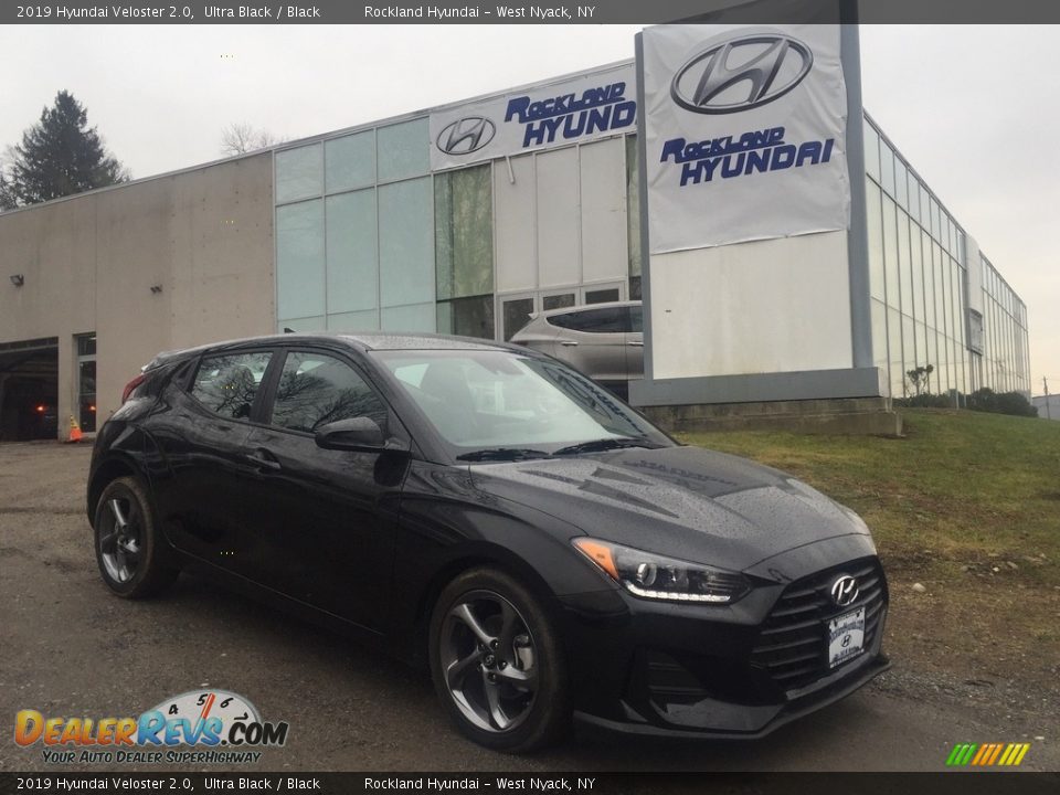 2019 Hyundai Veloster 2.0 Ultra Black / Black Photo #1