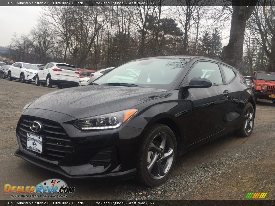 2019 Hyundai Veloster 2.0 Ultra Black / Black Photo #7